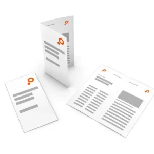 Letak sa jenostrukim presavijanjem